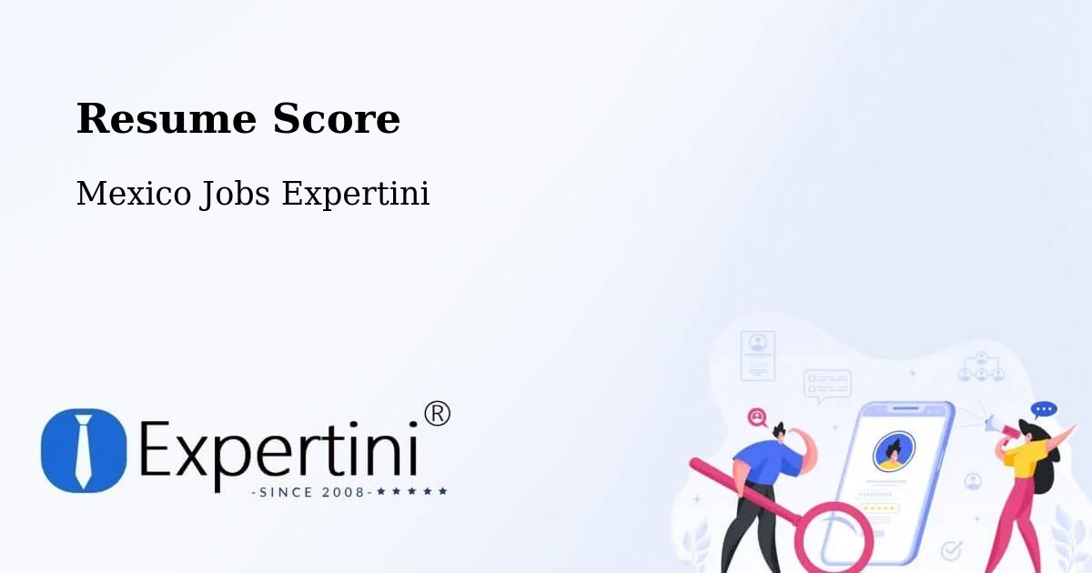 Resume Score & Job Description Match Tool – Mapachapa - Mexico Jobs Expertini
